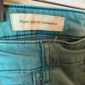 ⚡️Anthropology — Pilcro and the Letterpress Women's Teal Jeans